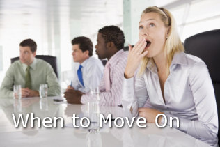 when to move on
