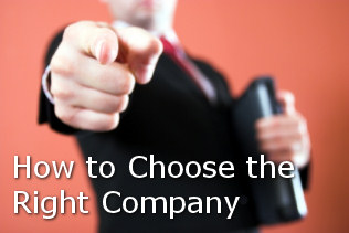 how to choose the right company
