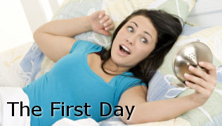 first day at your new job